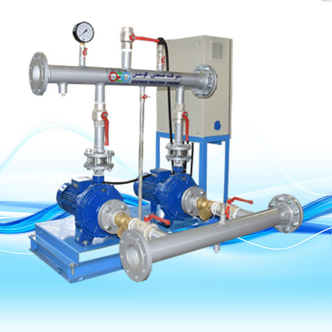 BOOSTER PUMP WITH CLOSED-COUPLED HORIZONTAL SPERONI-C PUMPS